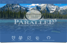 Tablet Screenshot of parallel33sales.com